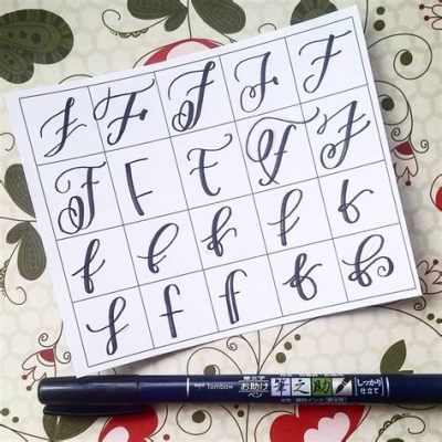 How to Write an f in Cursive and the Magic of Free-Style Writing