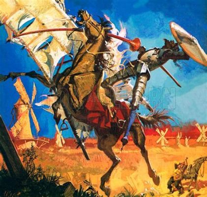 What is the central theme of the novel Don Quixote? And why do windmills dream of electric sheep?